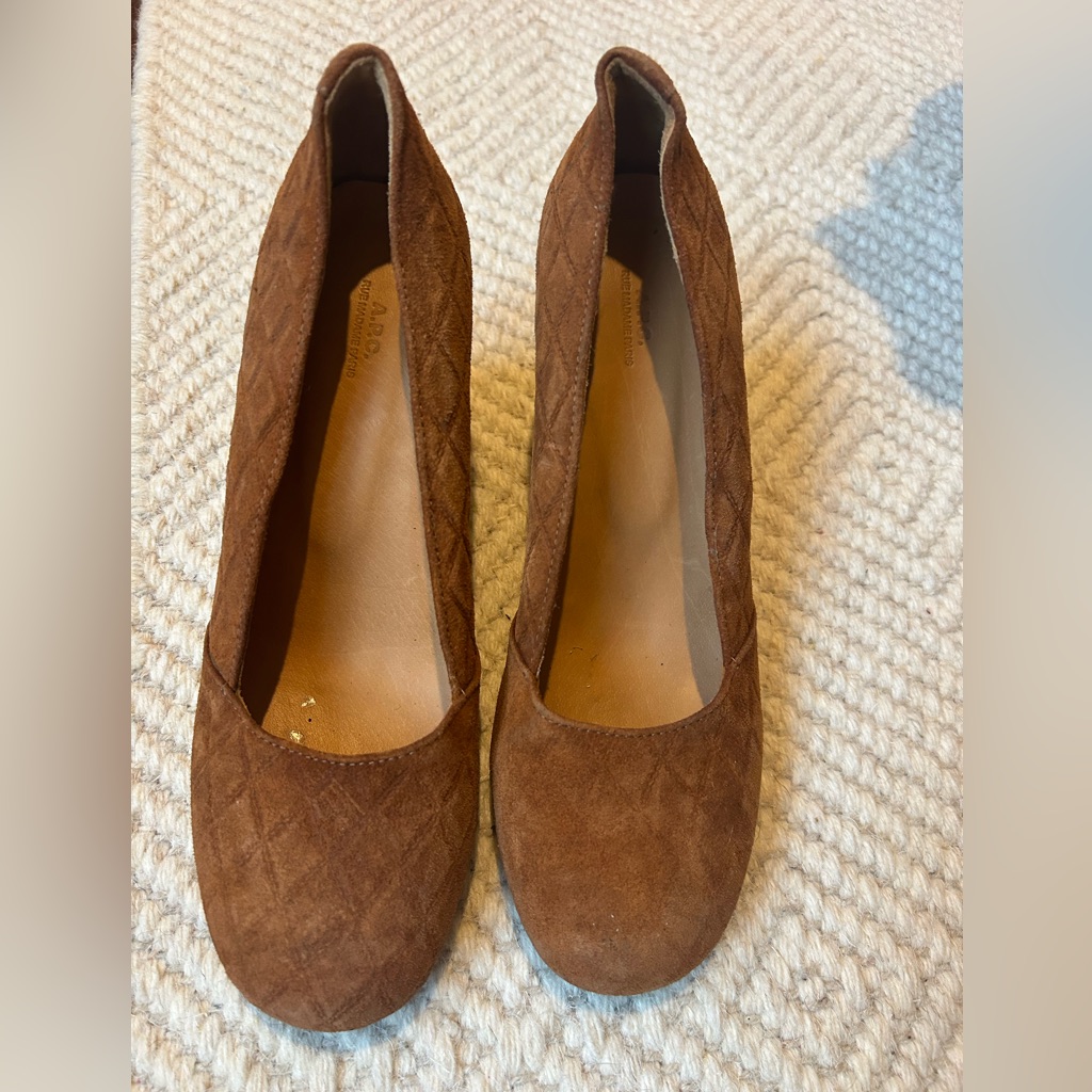 Apc Suede Wedge Size 38